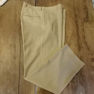 Burberry London 100% Wool Dress Pants 33'' Waist